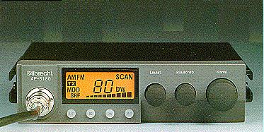 Albrecht AE5100 AE5150 AE5180 and AE51200 CB-Radio