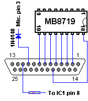 MB8719 Connection Circuit