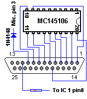 MC145106 Connection Circuit
