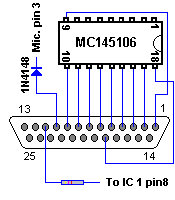 MC145106 Connection Circuit