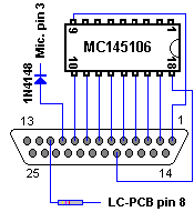 MC145106 Connection Circuit