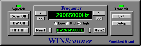 WINScanner Software