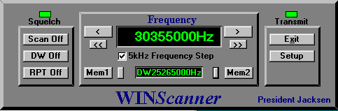 WINScanner Software